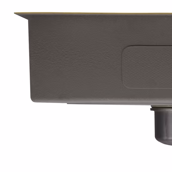 África Proceso PVD multifunción R0 calibre 18 6040 Aquacubic encima de la mesa 1 2 Lavabo Lavabo Fregadero de acero inoxidable para proyecto de mansión con cubo de basura Fregadero de cocina